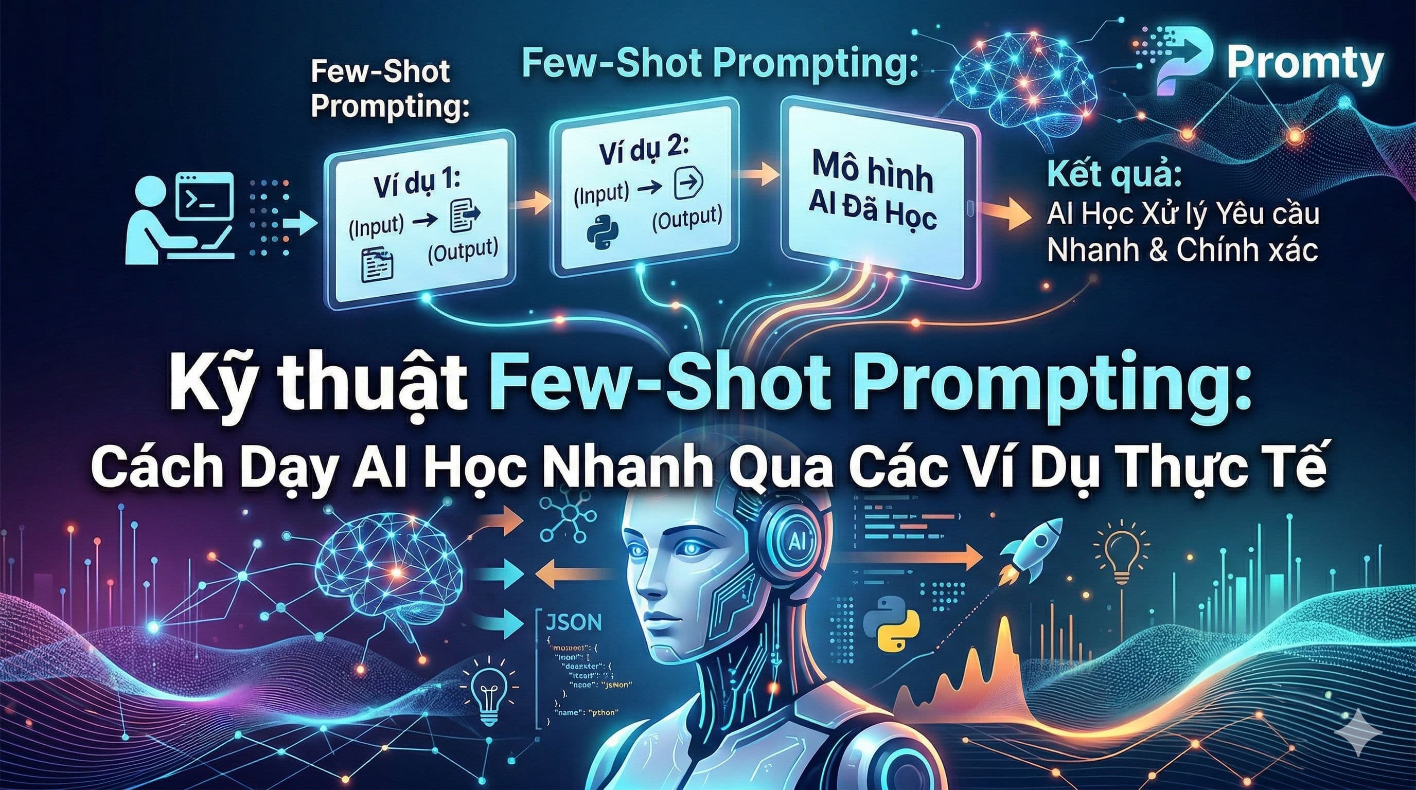 Kỹ thuật Few-Shot Prompting: Cách Dạy AI Học Nhanh Qua Các Ví Dụ Thực Tế